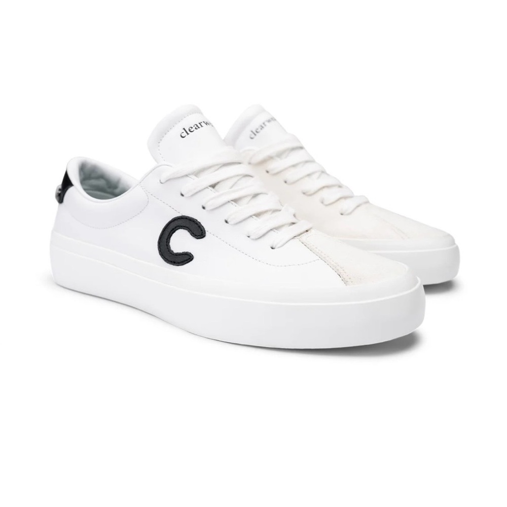 Clear weather Continental White Men’s Athletic Shoe Leather Size 11